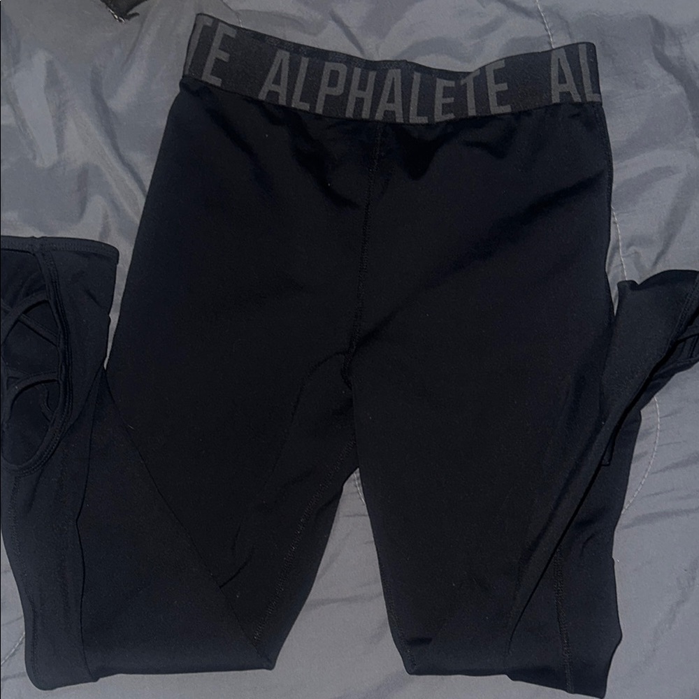 Alphalete Kids Charcoal Leggings